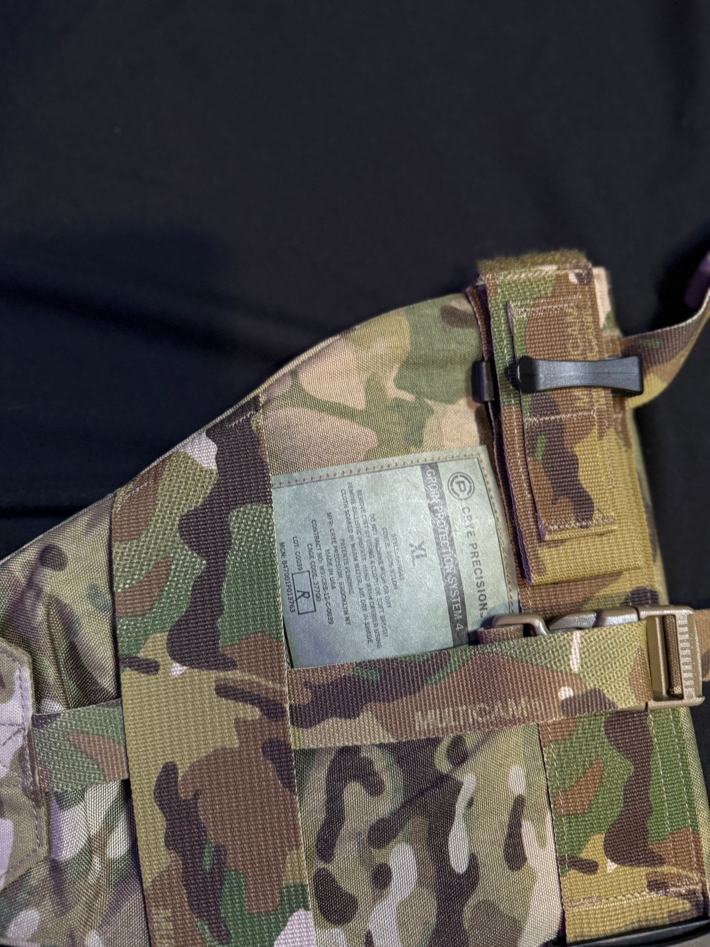Crye Precision Multicam Groin Protection system WITH SOFT ARMOR