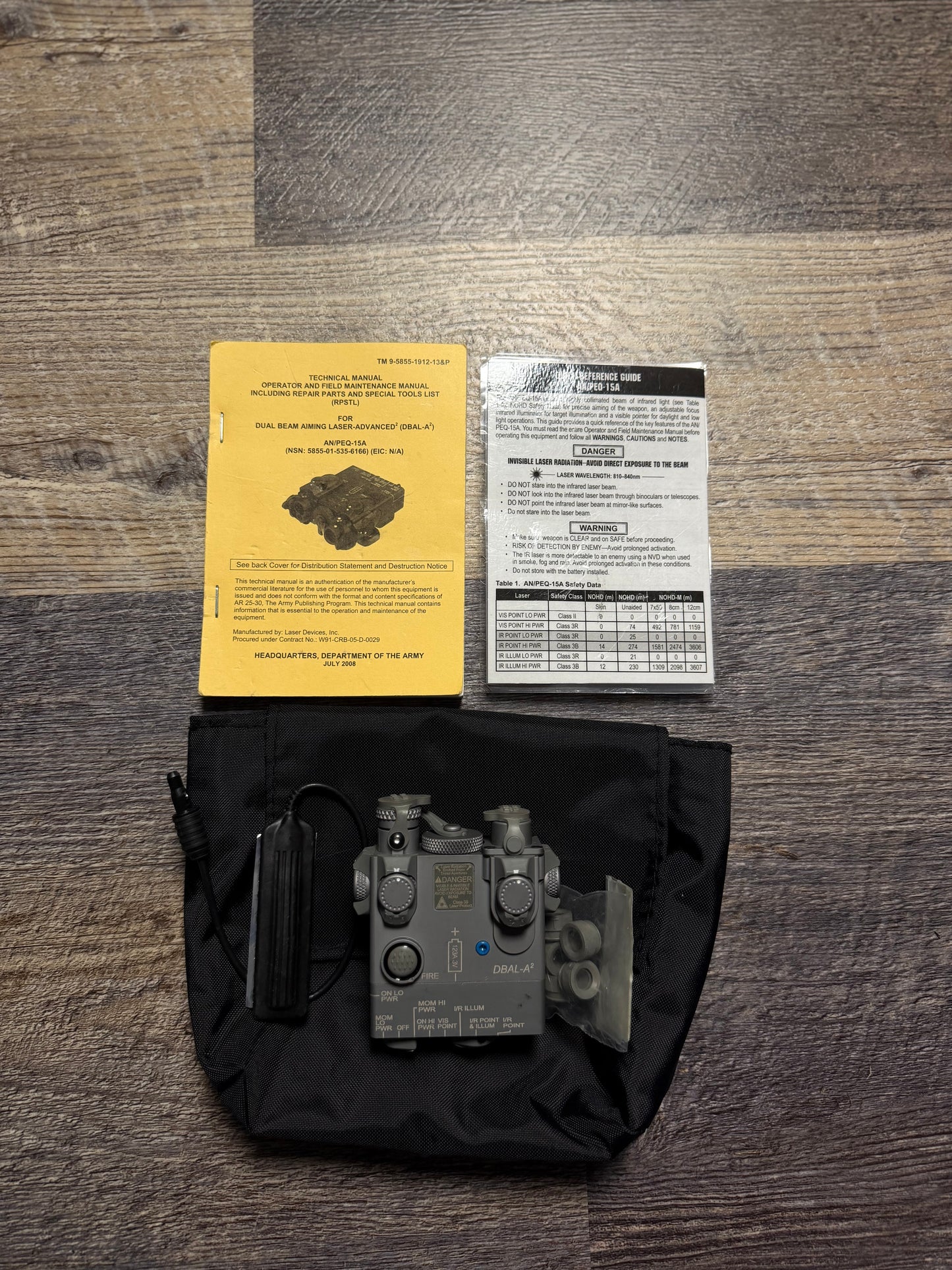 DBAL A-2 Full Power PEQ-15/A (Check Description)