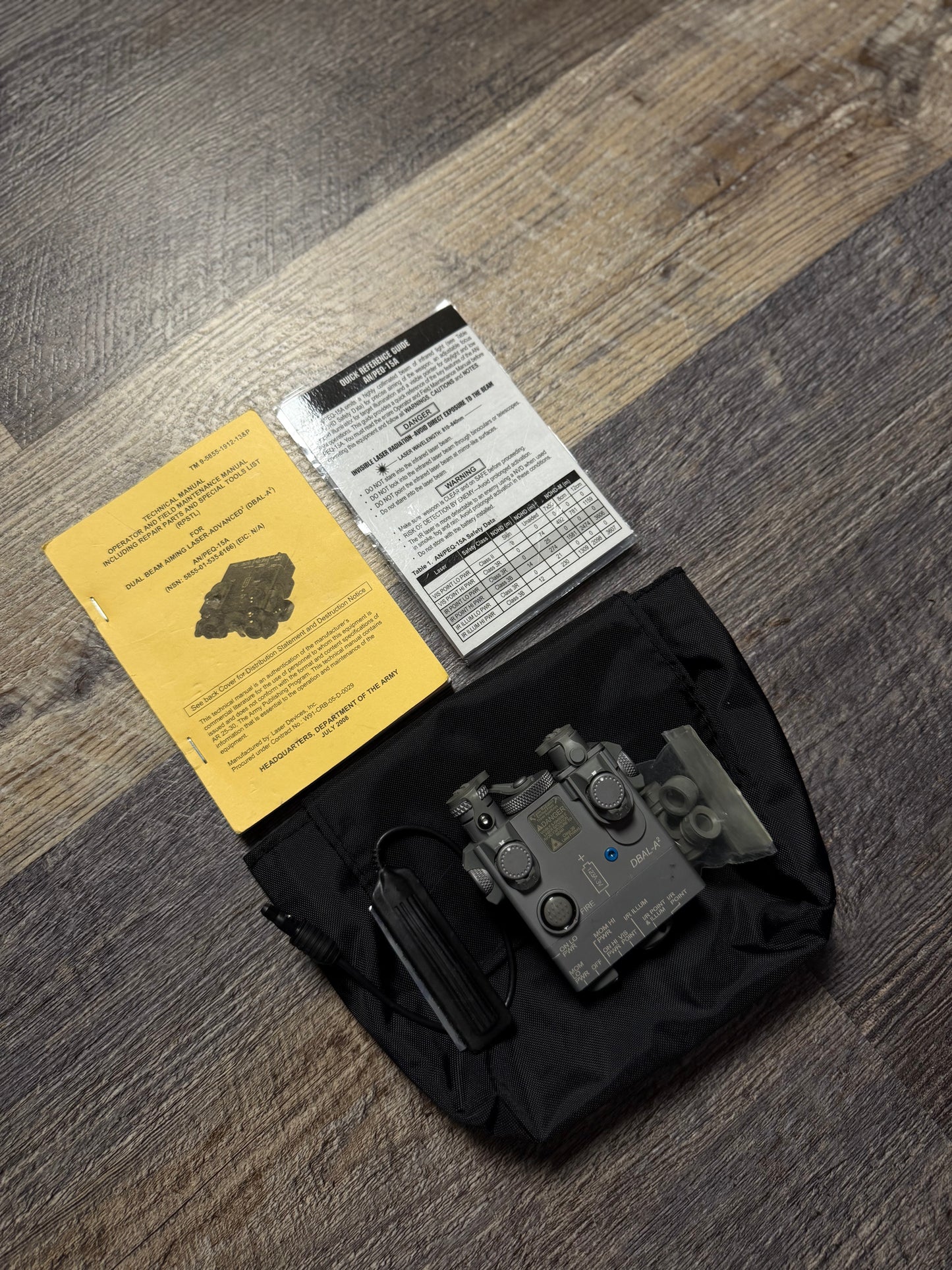 DBAL A-2 Full Power PEQ-15/A (Check Description)