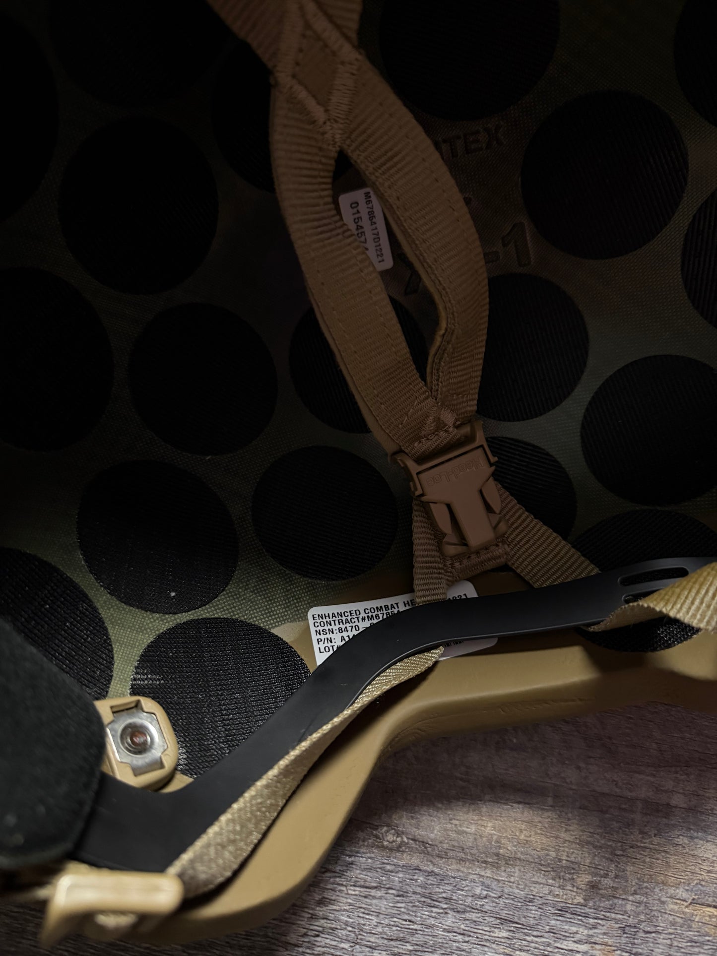 Gentex Enhanced Combat Helmet High Cut