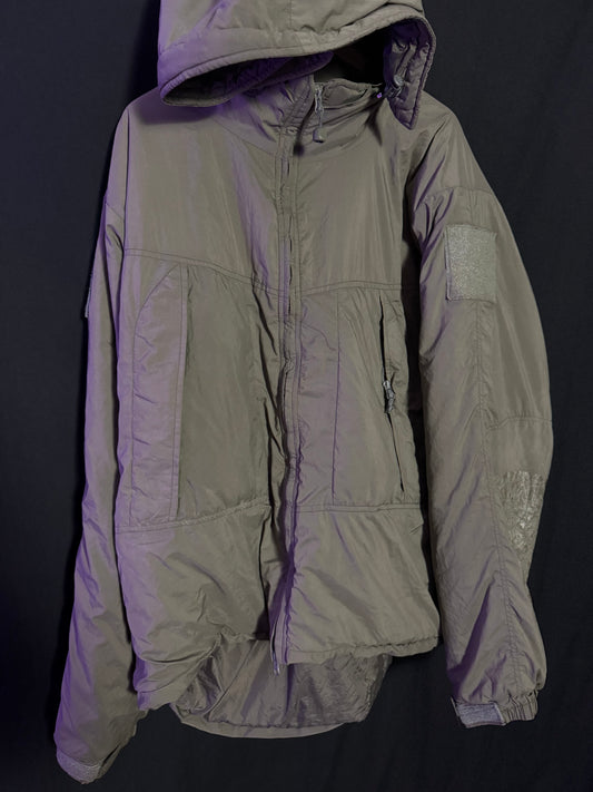 Halys Mas Grey Puffer Jacket with hood