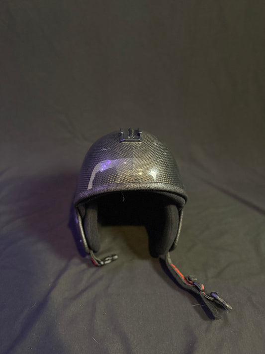 Carbon fiber cookie sky diving helmet