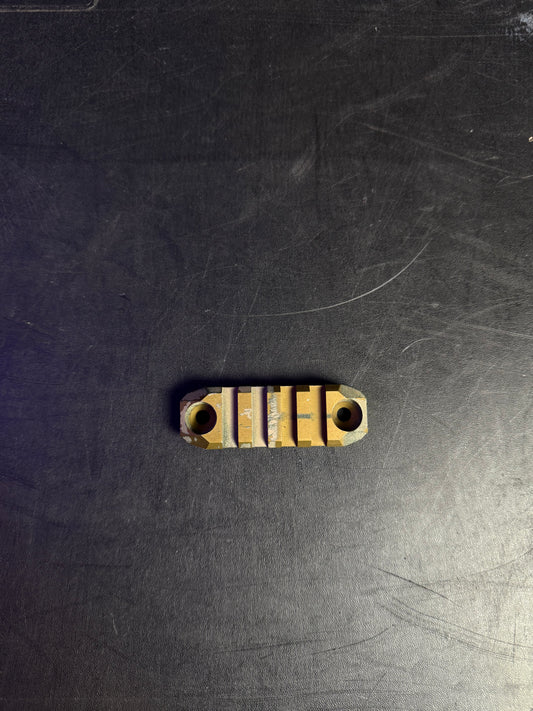 Gold 416 rail picatinny mount adapter
